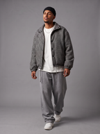 Box Fit Premium Check Jacket