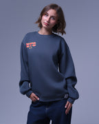 Basic Pale Grey NYS Oversized Crewneck | Unisex